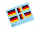 Set decalcomania bandiera tedesca