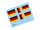 Sticker Sheet Flags Germany