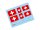 Set autocollant drapeau suisse
