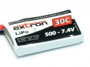 LiPo battery Extron X2 500 - 7,4V (30C-60C)