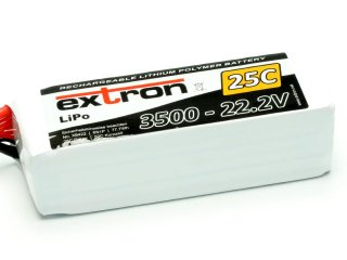 LiPo Akku Extron X2 3500 - 22,2V (25C | 50C)