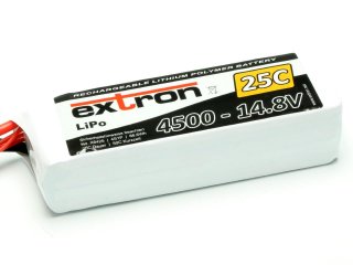 Accu LiPo Extron X2 4500 - 14,8V (25C | 50C)