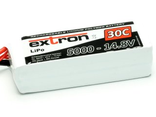 LiPo battery Extron X2 5000 - 14,8V (30C-60C)